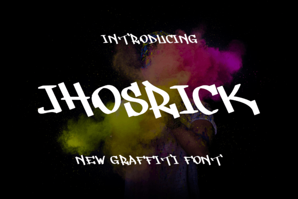 Evaluating Jhosrick: A Modern Graffiti Display Font for Branding