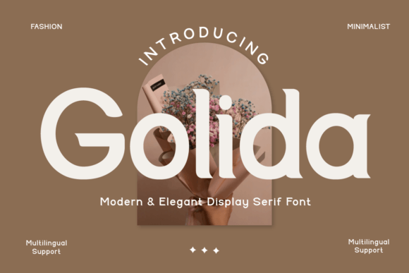 Golida: The Modern Display Font for Elegant Designs