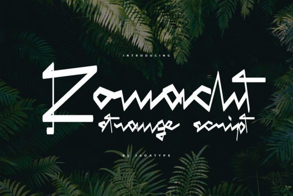 Romacht: A Quirky Handwritten Font for Unique Designs