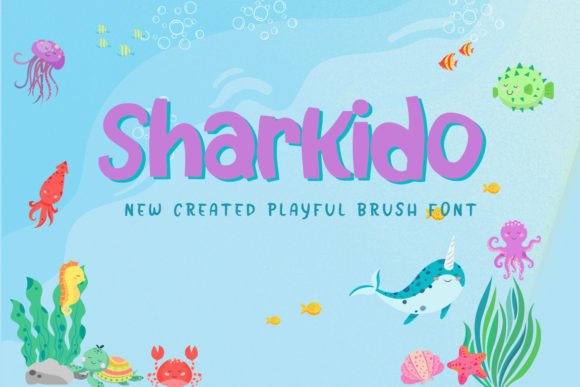 Sharkido: Sweet Typography for Bold Brands