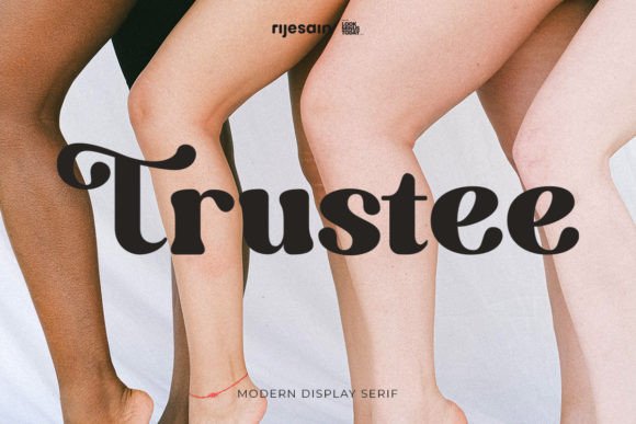 Trustee Font: Modern Design with Vintage Flair