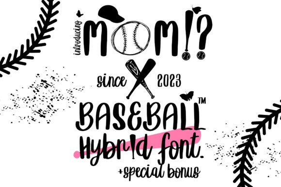 Unlocking Visual Identity: A Deep Dive into the Mom X Baseball Decorative Typeface