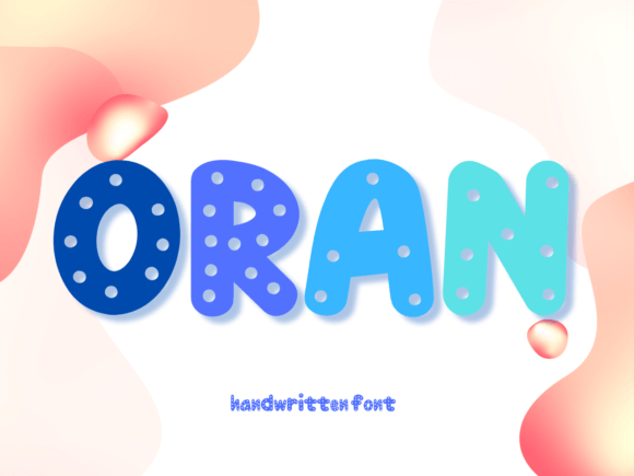 Why Oran Is the Quirky Display Font Your Next Project Needs