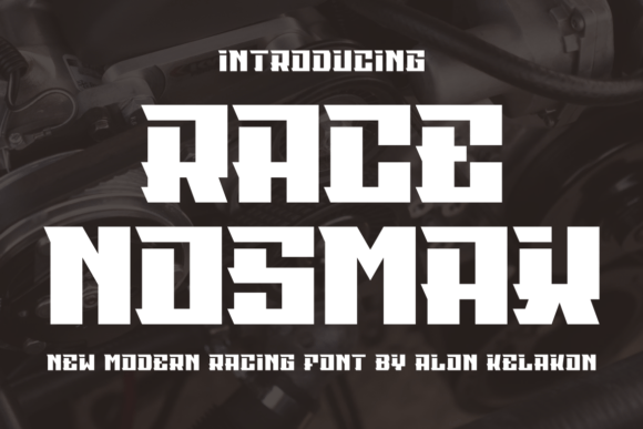 Why Race Nosmax is the Ultimate Display Font for Modern Visual Impact